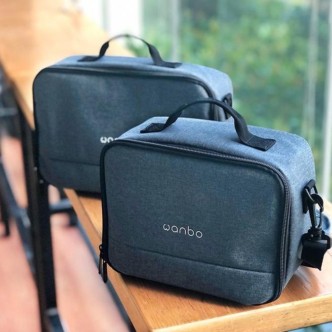 TERLARIS WANBO PROJECTOR BAG NEW T2 T6 MAX - TAS PROYEKTOR WANBO MULTIFUNGSI