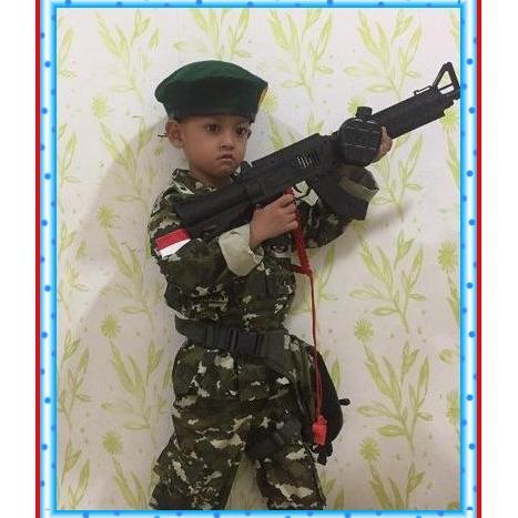 Best Seller Baju Tentara Kostrad Anak Kostum Profesi Tentara Kostrad Loreng Tni Loreng Kostrad Baju 