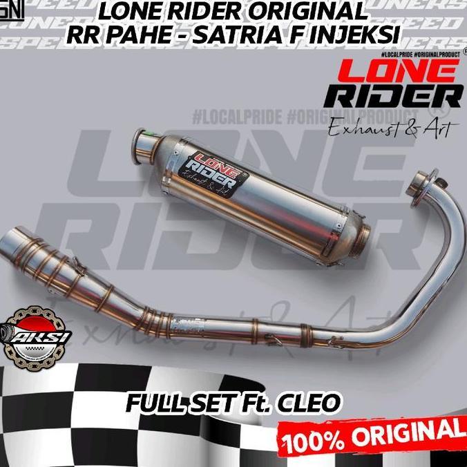 Knalpot Lone Rider Orinal Satria F Injeksi Fu Fi RR Pahe Full System