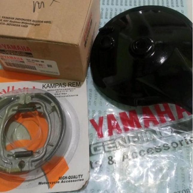 ORINAL GENUINE/PANEL REM TROMOL JUPITER MX HITAM/TUTUP KAMPAS REM BELAKANG YAMAHA VEGA R NEW VEGA ZR