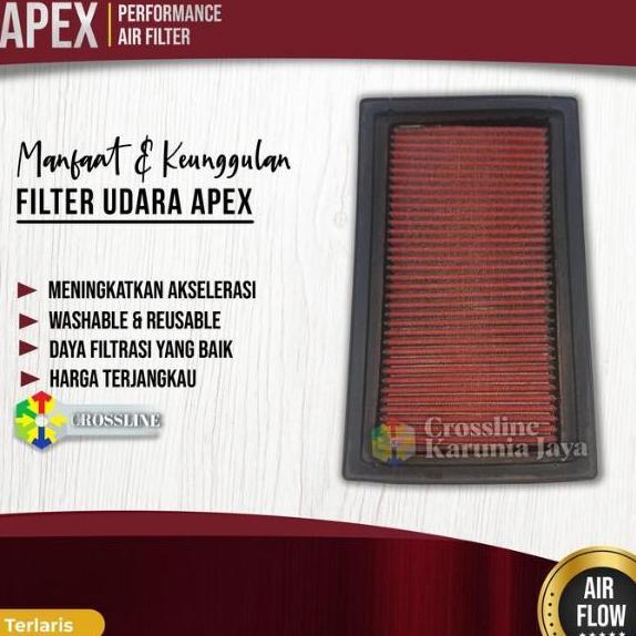Promo Filter Udara Racing Apex Nissan Serena C24 C25 C26 Diskon
