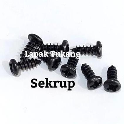 20Pcs Sekrup Hitam Ph M5X16 M5X20 M5X25 Skrup Philips M5 Forsale