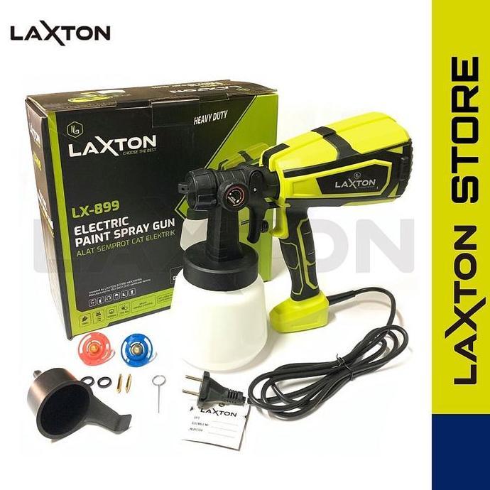 LAXTON MESIN SEMPROT CAT SPRAY GUN ELEKTRIK LX899 HEAVY DUTY MURAH TOP ORIGINAL DAN TERPERCAYA