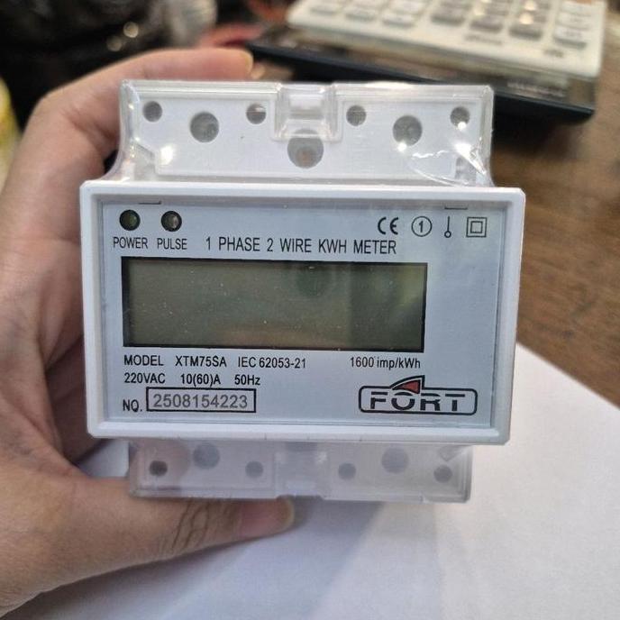 Kwh Digital Fort KWH Meter Digital LCD XTM75SA Fort jualkabeldan844 Berkualitas