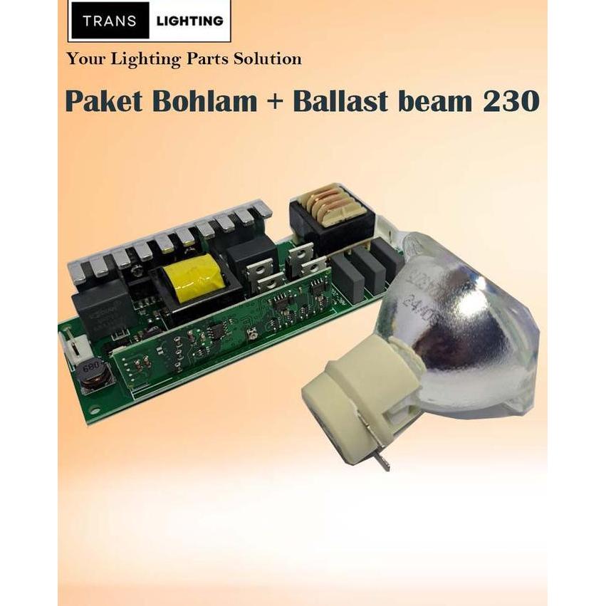 Paket Bohlam Beam 230W 7R Include Balast Beam 230W 7R
