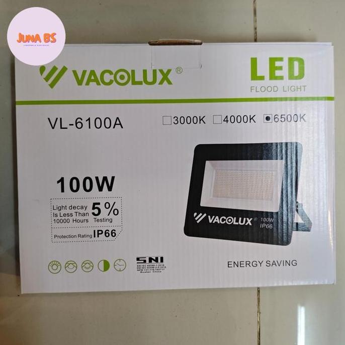 Lampu Sorot Led / Lampu Tembak Led 20W 50W 100W Vacolux / Kap Sorot Led 50 Watt 100 Watt 20 Watt