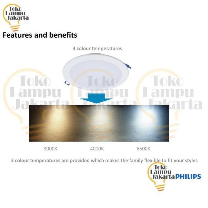 Philips Led Downlight Dn027B G2 10W 14W 17W 22W Recessed