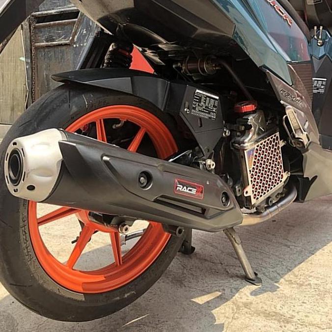 Knalpot Full System RaceX Race X M1 Performance untuk Motor Vario new old led nmax pcx mio scoopy kn