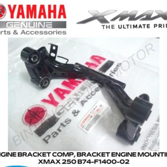 Bracket Engine Comp Xmax X max 250 Asli ori Yamaha B74 F1400 02