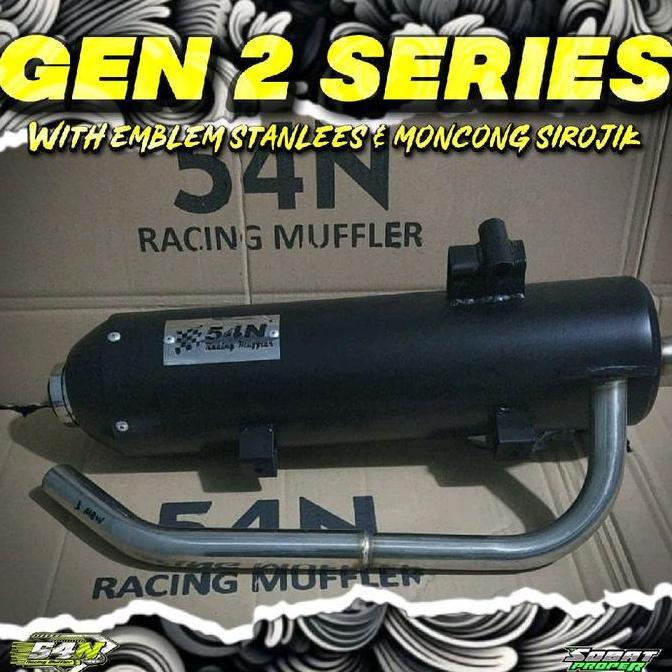 KNALPOT 54N MODEL GEN 2 SERIES