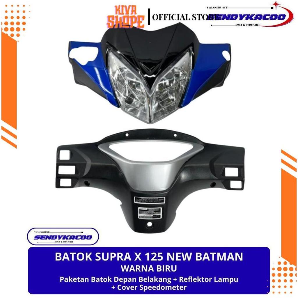 batok kepala supra x 125 Batman + Reflektor supra x 125 / batok lampu supra x 125 YB Ori