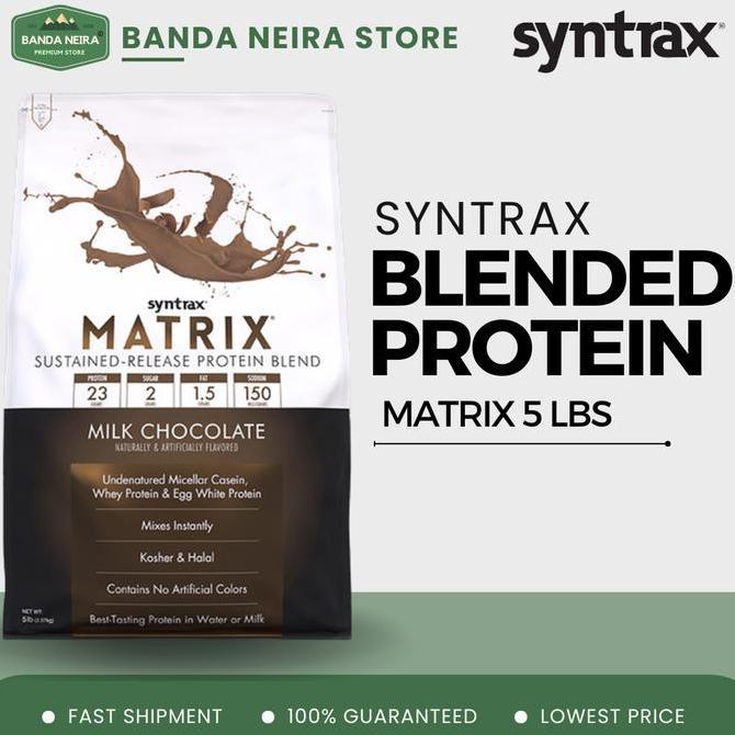NEW SYNTRAX MATRIX MICELLAR CASEIN WHEY PROTEIN ORI