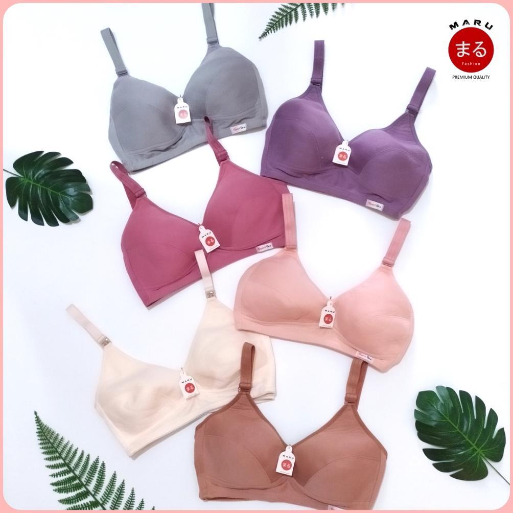 Termurah 3 Pcs & 6 Pcs Sport Bra Wanita Bh Cewek Jumbo Lusinan Cup Besar (50 52 54) || Bh Sport Jumb
