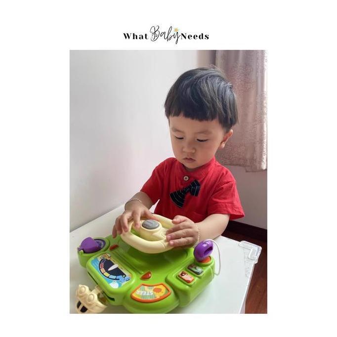 NEW KEN MULTIFUNCTION STEERING WHEEL / MAINAN SETIR MOBIL ANAK / MAINAN SETIR STROLLER ORI