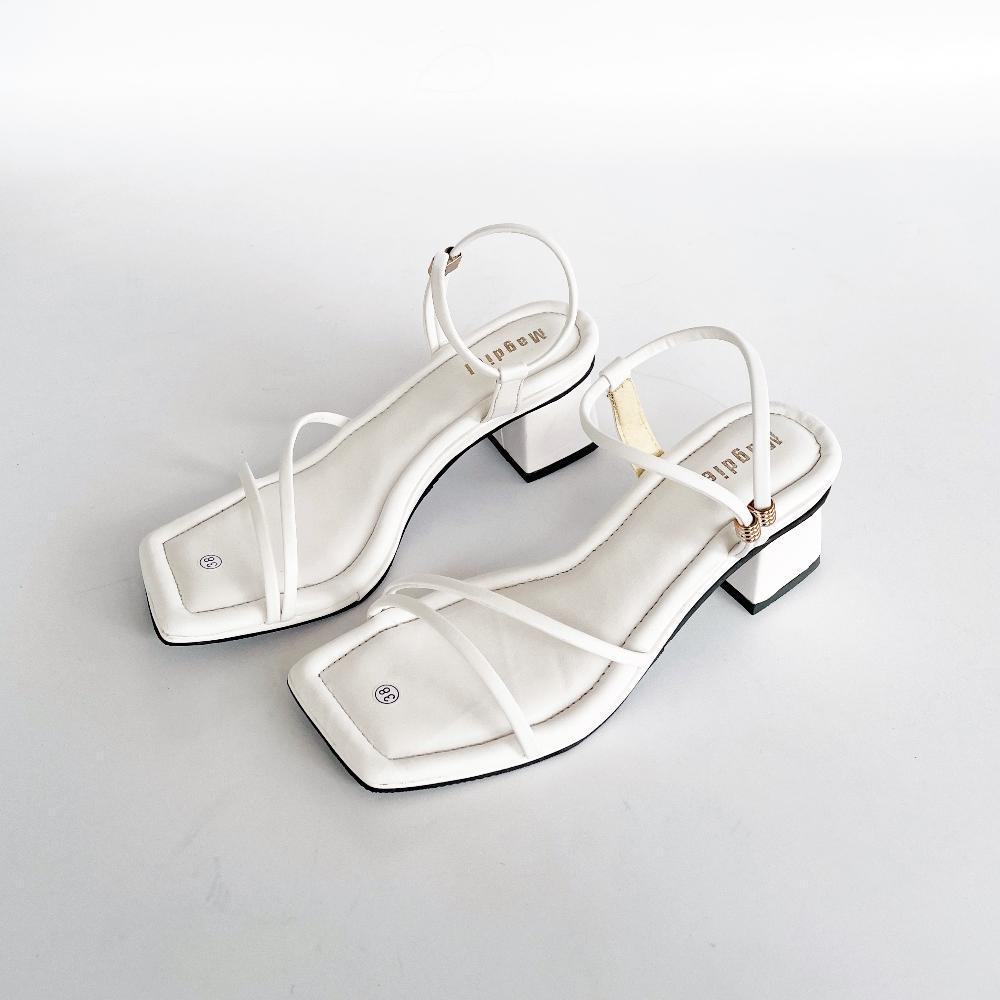 Cuci Gudang Magdiel - Giana Heels Tali Wanita Sandal Hak 5 Cm Kekinian