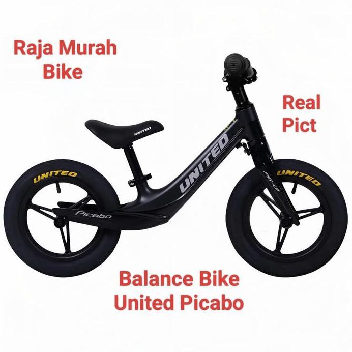 Ready sepeda balance bike united picabo sepeda keseimbangan push bike united picabo terbaru
