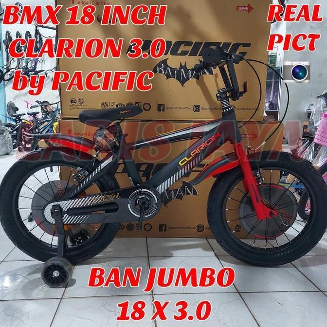 Ready SEPEDA ANAK BMX 18 INCH CLARION BAN BESAR 3.0 CLARION 8503 by PACIFIC