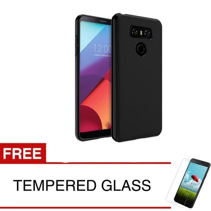 Case for LG G6 / G6 Plus / H870 - Slim Soft Case - Hitam Solid