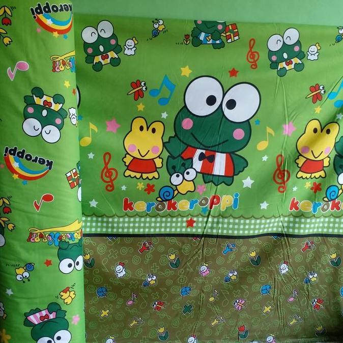 TERLARIS BAHAN KAIN SPREI METERAN - KEROPI LEBAR 240 CM