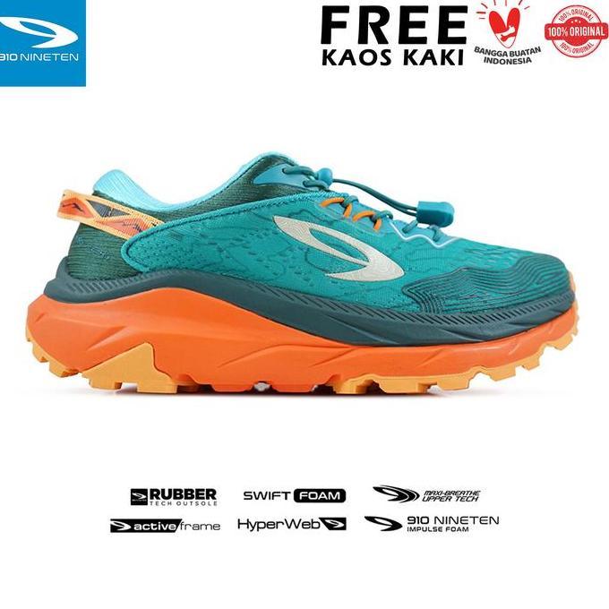 Sepatu Running Trail  910 Nineten Yuza Hikehero Low Yuza Mars Jezero Sepatu Trail Runner 910 Nineten