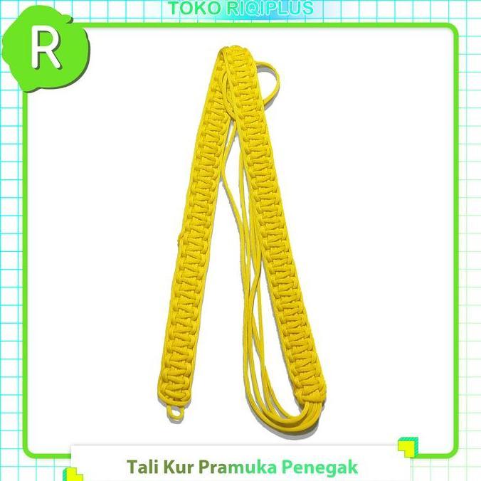 Tali kur kuning Pramuka Penegak. Ukuran besar. Harga per buah