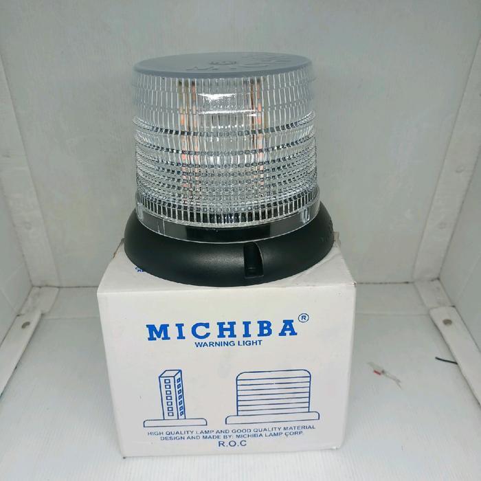 Lampu Rotary Putar 12-24 Volt Putih 15 Cm Truk Original Dan Terpercaya