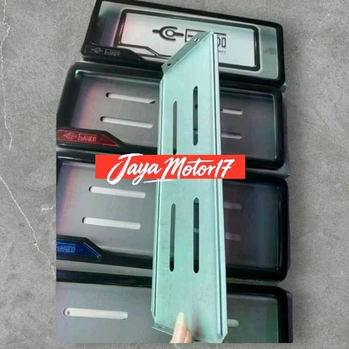 Cover Plat Nomor Gamido Bahan Besi Dudukan Tutup Nomor Kotak cover plat nomor motor murah motorcycle