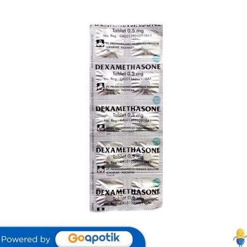 DEXAMETHASONE PROMEDRAHARDJO 0.5 MG STRIP 10 TABLET