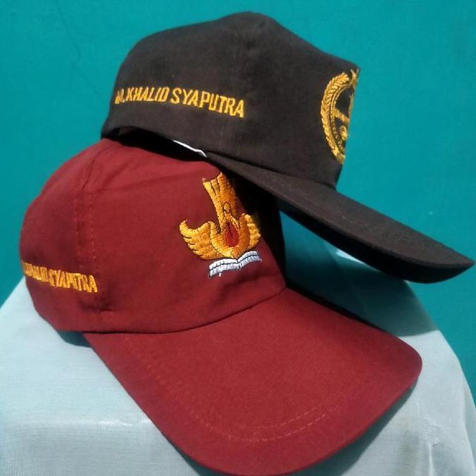 TOPI SEKOLAH SD/SMP/SMA/PRAMUKA CUSTOM BORDIR