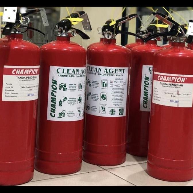 Apar Champion AF11 Hatrone Liquid Gas Bersih 6kg Clean Agent