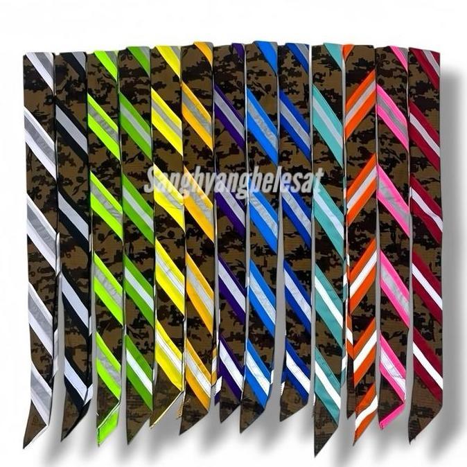 scraft loreng Pramuka banyak variasi warna cod /Scraft Pramuka / Skrap pramuka / Scraf Pramuka Loren