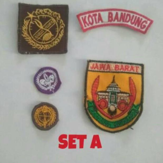 Atribut Pramuka Siaga Penggalang Bet/Badge/Atribut Pramuka Jawa Barat