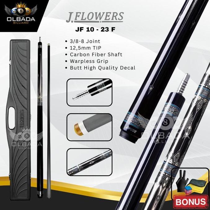 Stik Billiard JFlowers 10-23 F / Billiard Ball / Stik Play Bilyar