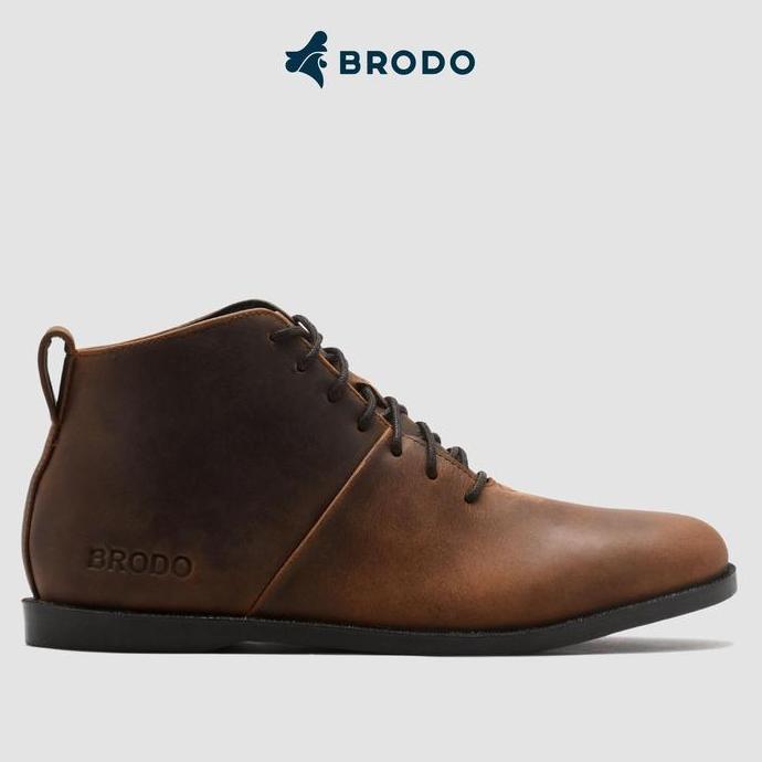 BRODO - Sepatu Signore Dark Choco BS