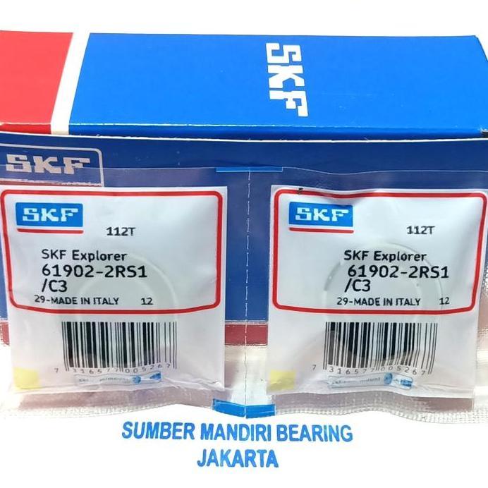 BALL BALL BEARING 61902 / 6902 2RS2 C3  S K F