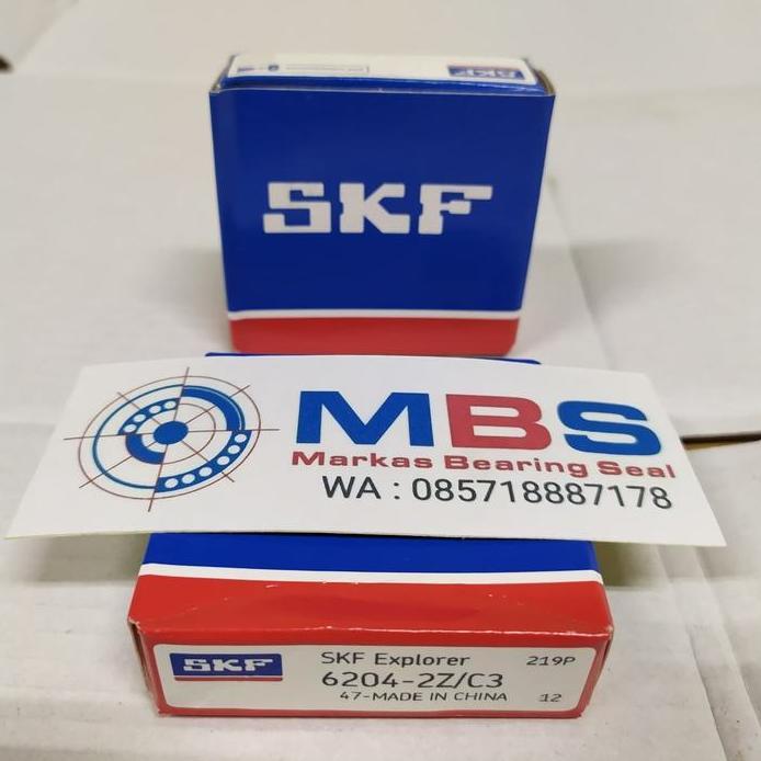 BEARING 6204 2Z C3 SKF ORIGINAL
