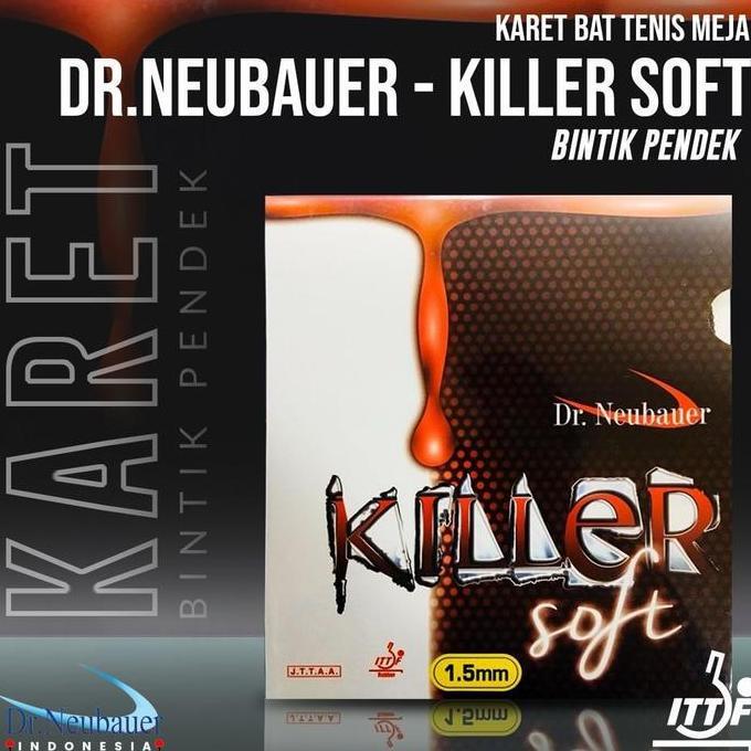 KARET TENIS MEJA BINTIK DR NEUBAUER KILLER SOFT ORIGINAL