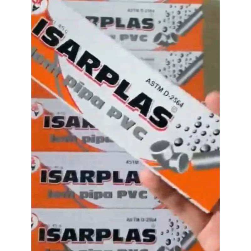 Isarplas Lem Pipa PVC Paralon 45 Gram Lem Fox Tube Isarplas Odol 1 pcs Lem Pipa PVC Isarplas Tube Or