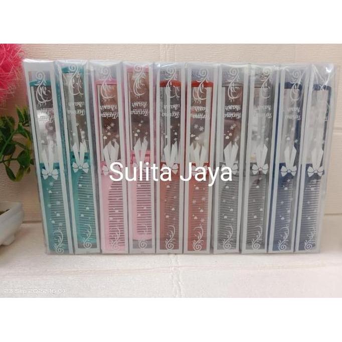 souvenir sisir - souvenir pernikahan sisir kaca lipat kemas mika 50 pcs/ souvenir kaca lipat / casi 