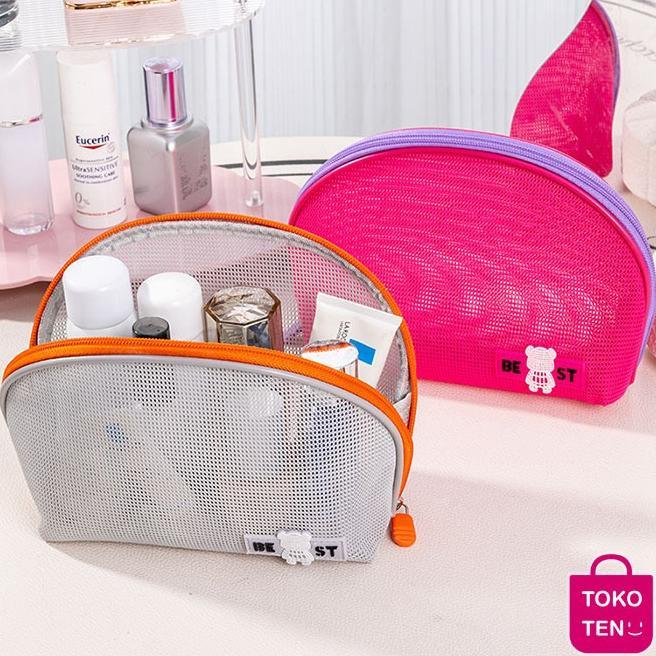 Tokoten - Tas Make Up Lucu - Tas Kosmetik Mini - Tas Kosmetik Import Tm005