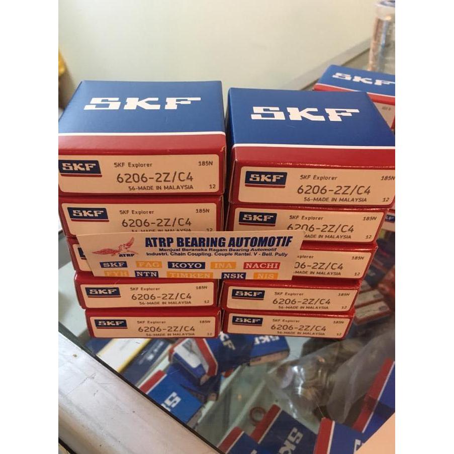 BALL BEARING 6206 2Z/C4 SKF