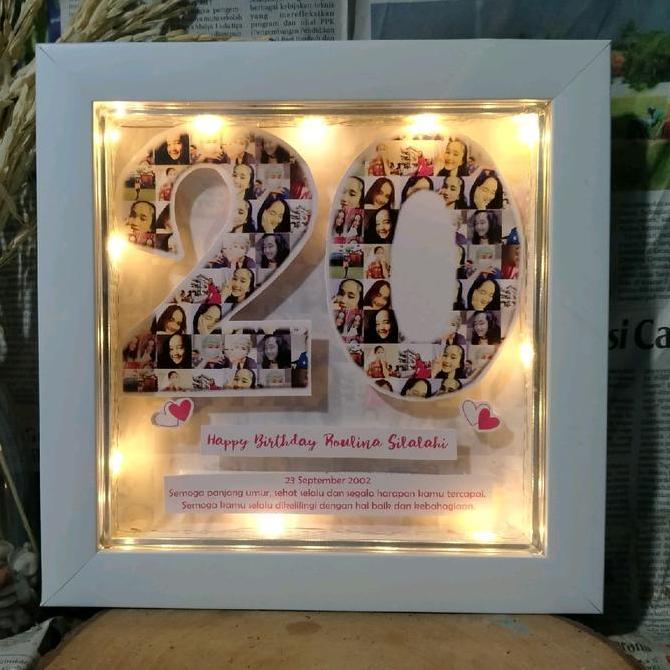 POPUP ANGKA 20x20 cm kado anniversary pacar hadiah anniversary kado ultah pacar kado ulang tahun pac