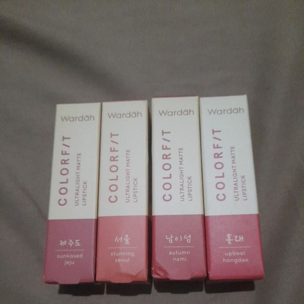 Wardah Colorfit Ultralight Matte Lipstick / Lipstick Wardah / Lipstick