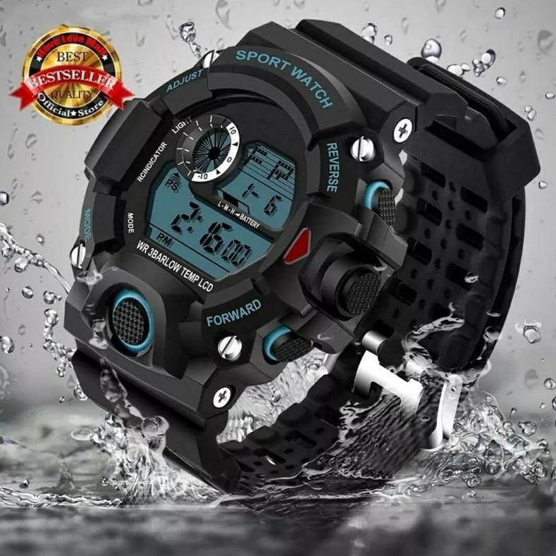 STOK TIPIS Jam Tangan Digital Sport Pria and Wanita New Promo Best Product