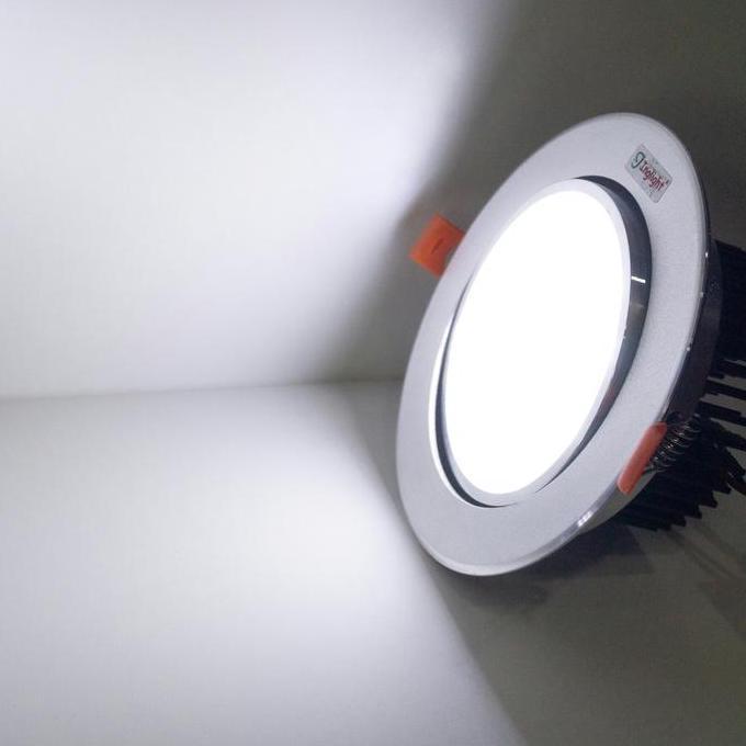 Lampu Led Downlight (12Watt) Toko Perhiasan Emas