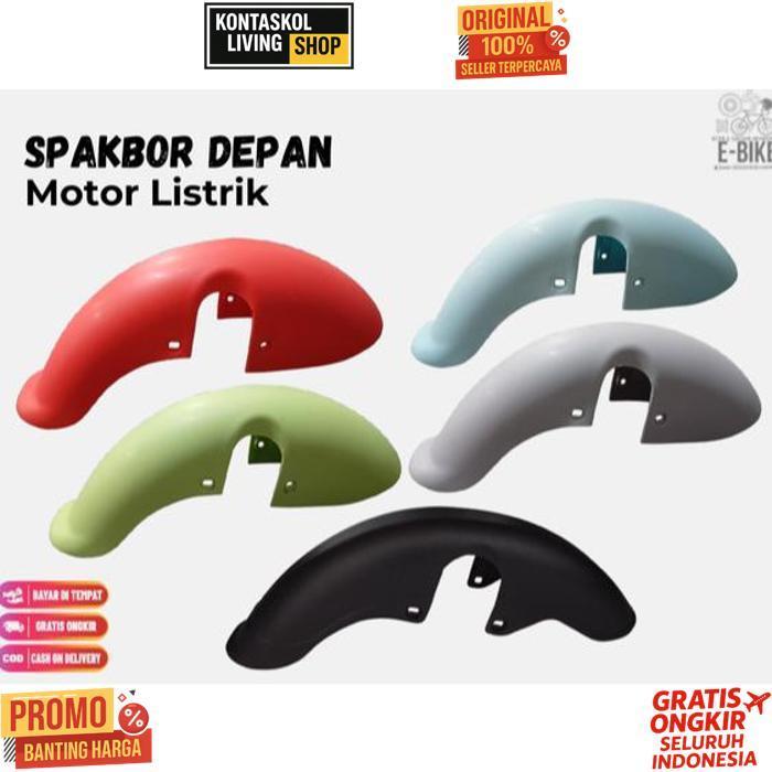 Original Spakbor Depan Plastik Sepeda Motor Listrik/ Sepeda Listrik/ Motor Listrik/ Skuter Listrik/ 