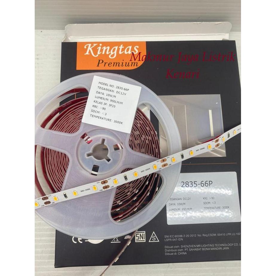 Kingtas Strip Led 2835 60Led Led Strip 12V Dc 2700K 3000K 4000K 6000K