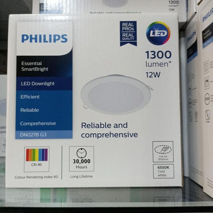 Downlight Led Philips Dn027B G2 14W 6" 6500K Smartbright G2