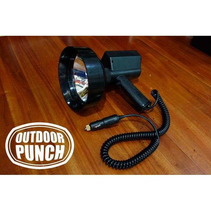 Handheld Spotlight Berburu Bohlam Hid 35 Watt, Jarak Tempuh 1,2Km