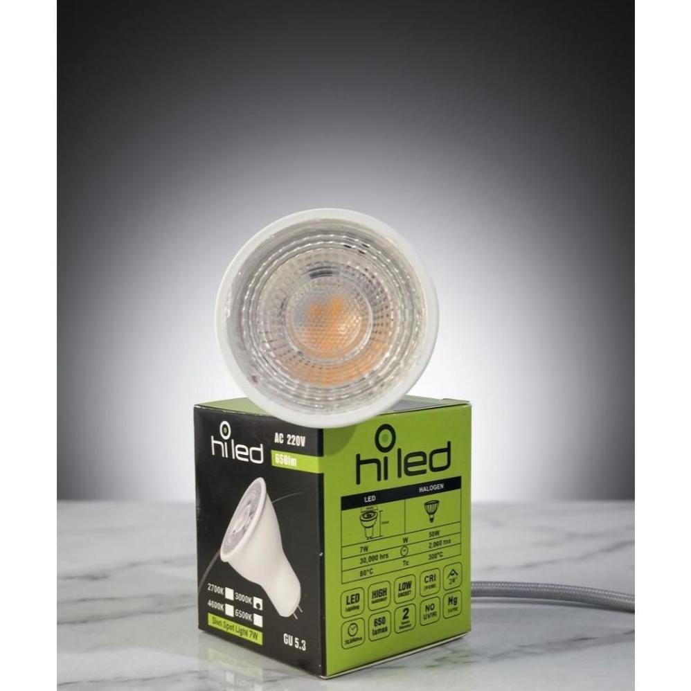 Hiled MR16 Dimm 220V 7W 3000K 4000K Dimmable MR16 7W